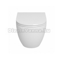 Унитаз приставной напольный Maretti Elena EA10PRBM14-844 безободковый, с микролифтом, белый