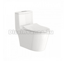 Унитаз-компакт напольный Maretti Florenza FL10MNBM17-844 безободковый, с микролифтом, белый