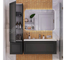 Мебель для ванной комнаты Itana Verona 2.0 100 подвесная, графит