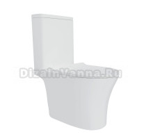 Унитаз-компакт напольный Teymi Ritta Pro T40810 глянцевый белый