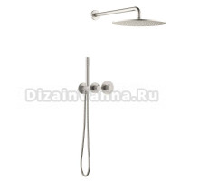 Душевой комплект Timo Saona SX-2359/13SM С ВНУТРЕННЕЙ ЧАСТЬЮ, с термостатом, никель