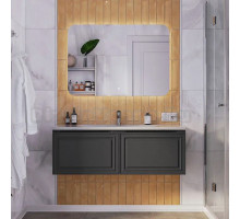 Мебель для ванной комнаты Itana Verona 2.0 120 подвесная, графит