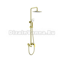 Душевая стойка Gappo G48-3 G2448-3 золотой сатин
