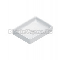 Накладная раковина Catalano Green 0422500001 50 глянцевая белая, прямоугольная