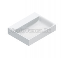 Раковина подвесная Catalano Premium 0220600001 60х47 глянцевая белая, прямоугольная