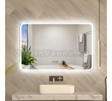 Зеркало Mixline Турин -2 120 с подсветкой, с подогревом, бесконтактный выключатель