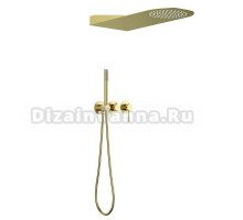Душевой комплект Timo Saona SX-2340/17SM С ВНУТРЕННЕЙ ЧАСТЬЮ, матовое золото