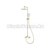 Душевая стойка Gappo G99-33 G2499-33 золотой сатин