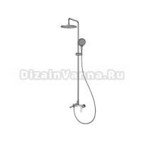 Душевая стойка Gappo G99-39 G2499-39 оружейная сталь