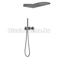 Душевой комплект Timo Saona SX-2340/18SM С ВНУТРЕННЕЙ ЧАСТЬЮ, черное золото