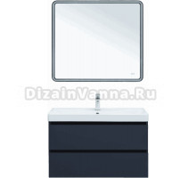 Мебель для ванной комнаты Aquanet Вега 2.0 90 подвесная, маренго