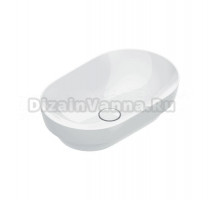 Раковина встраиваемая сверху Catalano Sfera 524550001 55х35 глянцевая белая, овальная