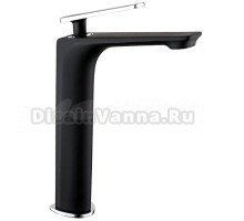 Смеситель для раковины Frap H57 F1057-2 черный, хром