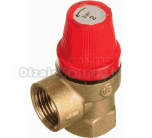 Предохранительный клапан TeRma 34011 1/2" ВРx1/2" ВР, 2 бар