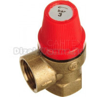 Предохранительный клапан TeRma 34013 1/2" ВРx1/2" ВР, 3 бар
