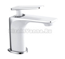 Смеситель для раковины Frap H58 F1058 белый, хром