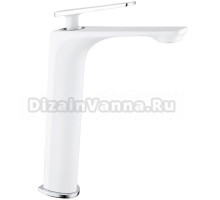 Смеситель для раковины Frap H58 F1058-2 белый, хром