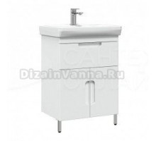 Тумба под умывальник Мадейра Н 55-01, Белый глянцевый (1)