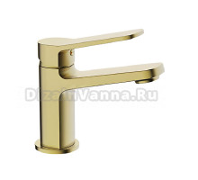 Смеситель для раковины Frap H61 F1061-3 золотой сатин