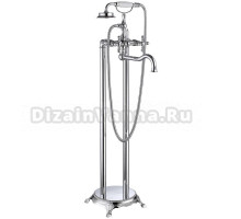 Напольный смеситель для ванны с душем Gappo G89 G3089 хром