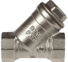 Сетчатый фильтр TeRma 33878 1/2" ВРx1/2" ВР, косой, латунь, 800 мкм