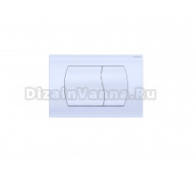 Кнопка смыва для унитаза AQUATEK KDI-0000046 АБС-пластик, цвет белый