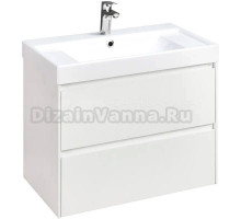 Тумба с раковиной Roca Ona 80 белая матовая