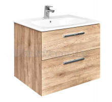 Тумба с раковиной Roca Victoria 60 орех