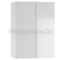 Шкаф над стиральной машиной Айсберг Норма 50 белый, 2 полки