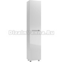 Шкаф-пенал для ванной Айсберг Аура 40 белый