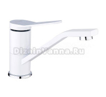 Смеситель для кухни Frap H45 F4545 белый, хром