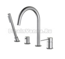 Смеситель на борт ванны Timo Saona 2320/13Y никель