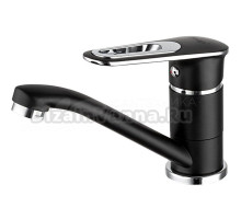 Смеситель для кухни Frap H49 F4549-6 черный, хром