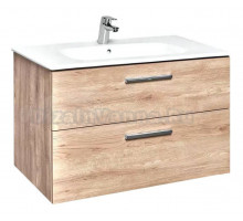 Тумба с раковиной Roca Victoria 80 орех