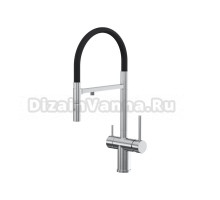 Смеситель для кухни Reflexion Lago RX9901SS с гибким изливом, полированная сталь