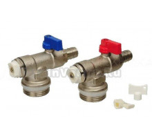 Шаровой кран TeRma 33510 дренажный, 1" НР