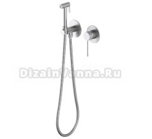 Гигиенический душ Timo Saona 2339/13SM со смесителем, С ВНУТРЕННЕЙ ЧАСТЬЮ, с защитой от ожогов, никель