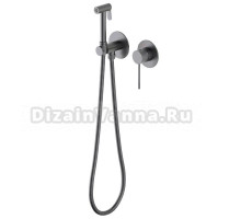 Гигиенический душ Timo Saona 2339/18SM со смесителем, С ВНУТРЕННЕЙ ЧАСТЬЮ, с защитой от ожогов, черное золото