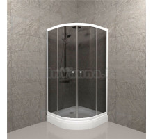 Душевой уголок Triton Грэй Щ0000066464 90х90 см, с сифоном