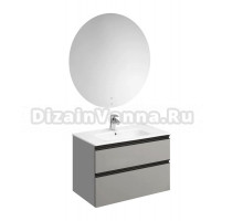 Мебель для ванной комнаты Roca Domi 80 серый матовый