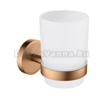 Стакан для ванной Timo Saona 13031/19 настенный, медь, стеклянный