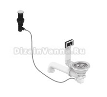 Сифон для мойки Falmec KACL.987#BF 40 мм, хром, нержавеющий сталь