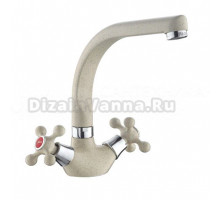 Смеситель для кухни Frap H5408 F5408-10 бежевый