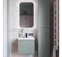 Мебель для ванной комнаты Itana Kate 50 подвесная, светло-зеленая