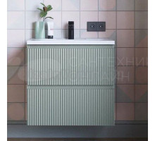 Тумба с раковиной Itana Kate 65 подвесная, светло-зеленая