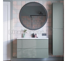 Мебель для ванной комнаты Itana Kate 100 подвесная, светло-зеленая