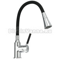 Смеситель для кухни Frap H44 F4044 черный, хром