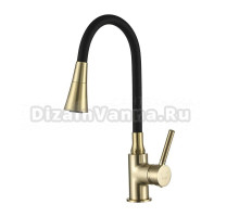 Смеситель для кухни Frap H44 F4044-3 золотой сатин