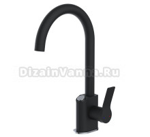 Смеситель для кухни Potato 292BL матовый ерный