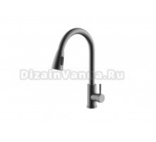 Смеситель для кухни Potato 0046SQH серый графит